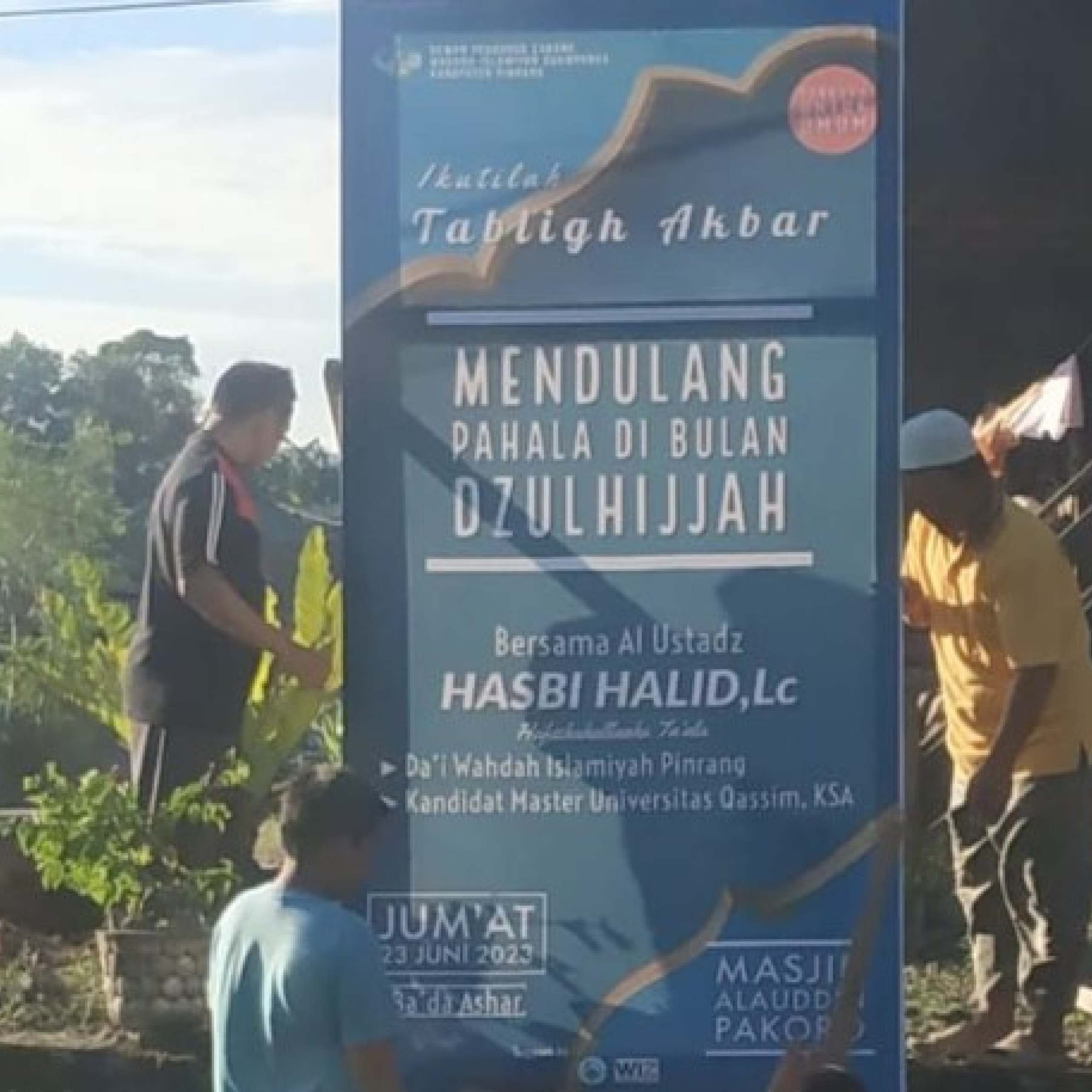 Masjid Alaudin Pakoro Terpilih Jadi Tempat TA Zulhijjah